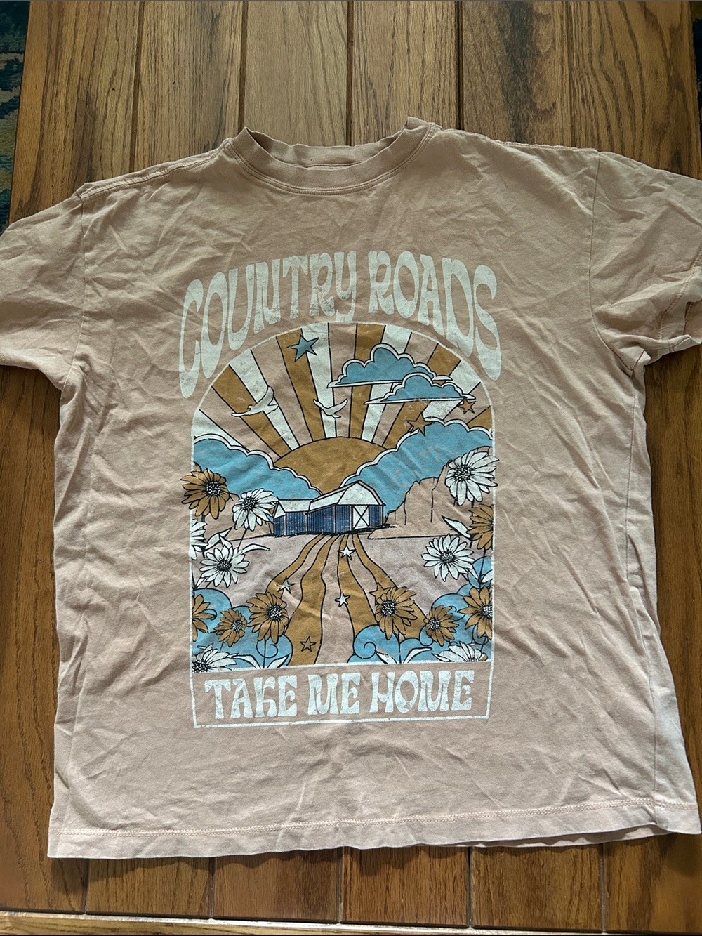 Cleo + Wolf Country Roads 'Take Me Home' Graphic T-shirt